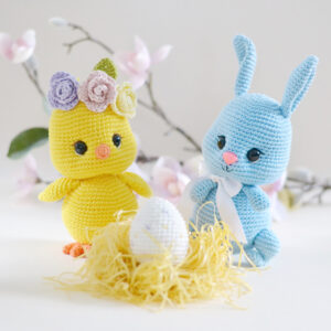 bunny and chick crochet pattern