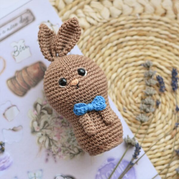 The little wooden house collection Bunny crochet pattern